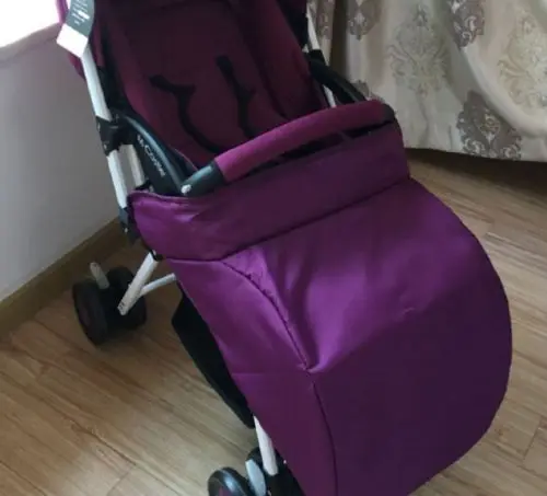 Популярный однотонный уютный чехол для коляски ног подходит прогулочной носки