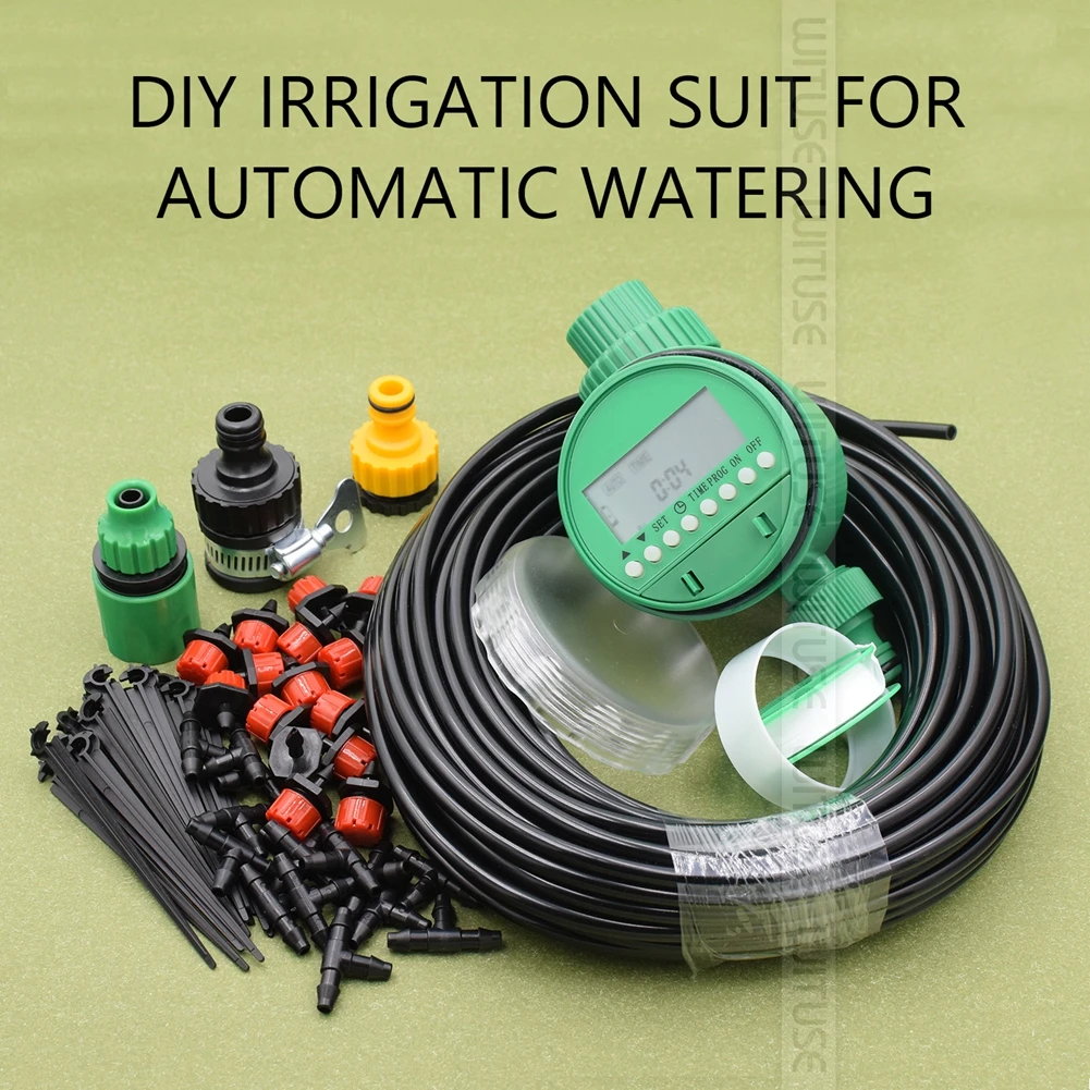 new set timer 5m 15m 25m diy drip irrigation system timer 5m
