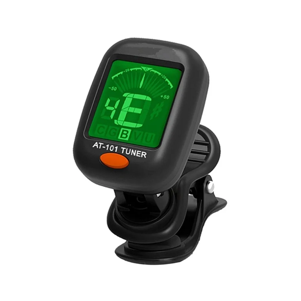 

Digital Chromatic LCD Clip-On Electric Tuner for Bass Guitar Ukulele Violin 2018 Wholesale