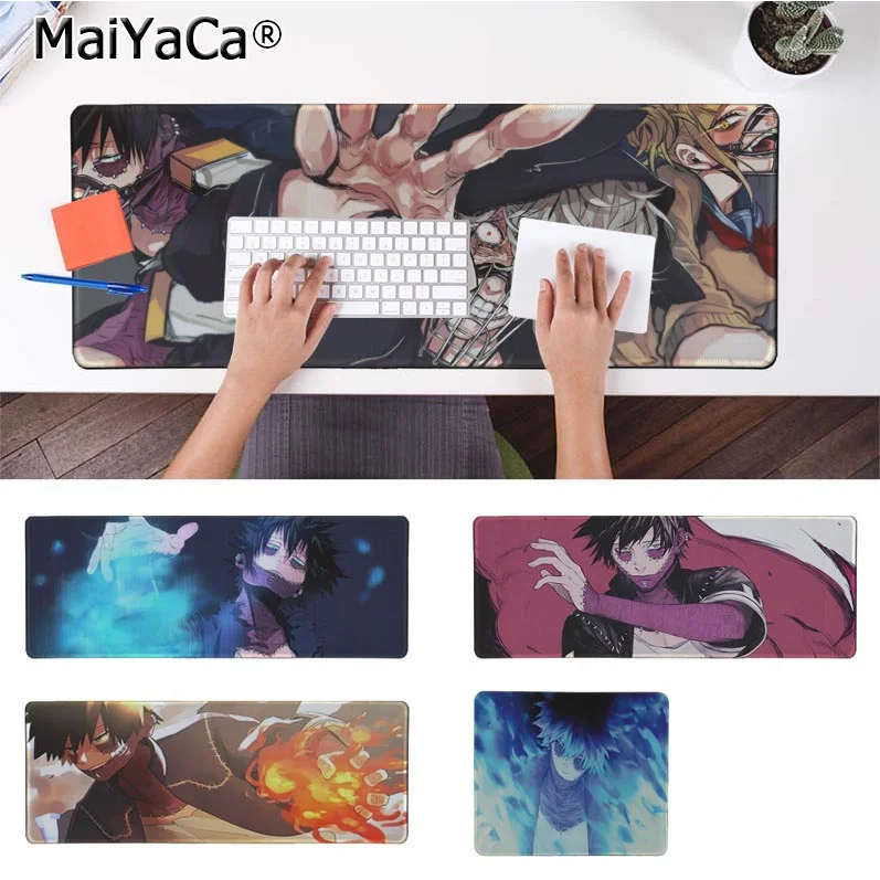 

MaiYaCa High Quality MY HERO ACADEMIA DABI Beautiful Anime Mouse Mat Rubber PC Computer Gaming mousepad