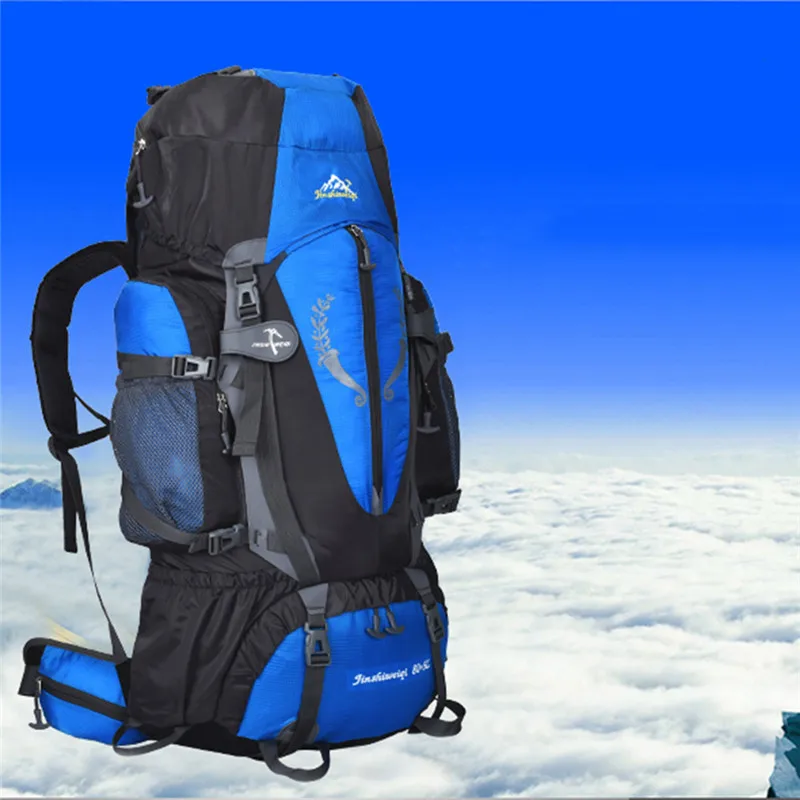 

Multi-purpose Large Backpack 80+5L Waterproof Bag Multi-purpose Backpacks for Outdoor Hiking Camping Climbing Skiing Travel Bags