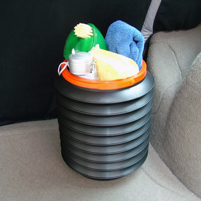

car garbage can Car Trash bucket Can water Dust Case Holder Bin car-styling