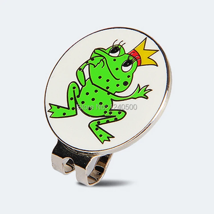 الضفدع الأمير مشبك قبعة غولف كرة جولف علامة سبائك المهنية 1.18\