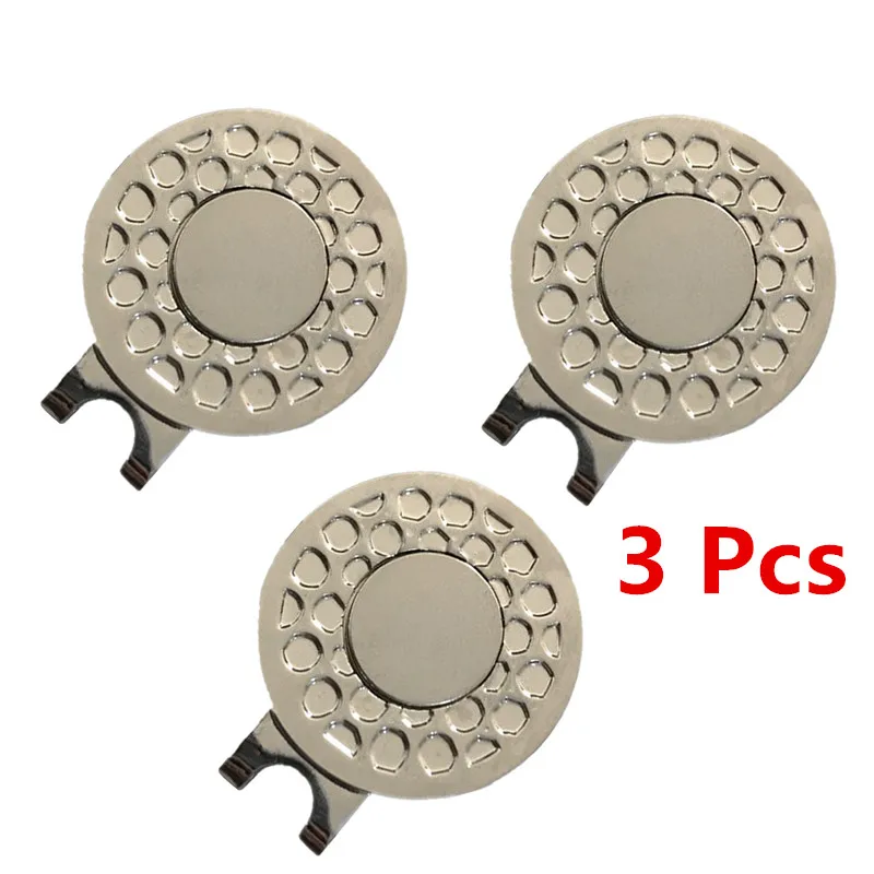 Golf Hat Clips 2 Pcs 3 Pcs 6 Pcs Hat Clips Marker Caps Belt Official Alloy Magnetic Golf Accessories Alignment Set Finger Ten - Цвет: 3 Pcs