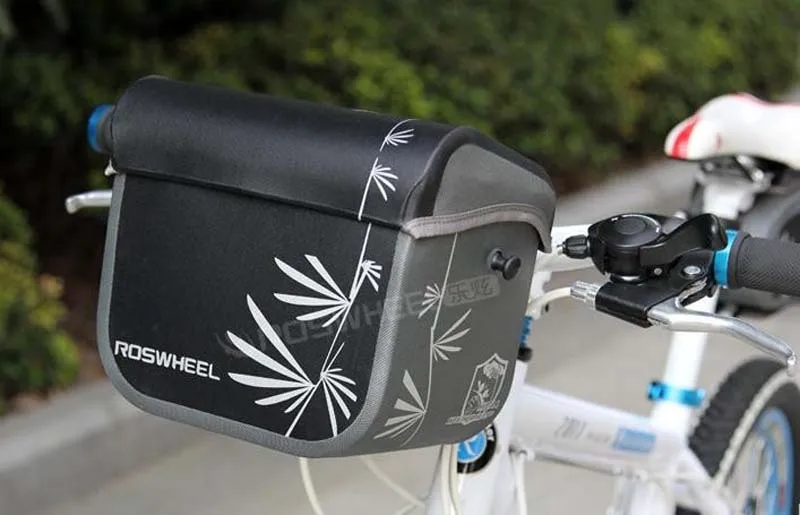 ROSWHEEL Водонепроницаемый велосипед Рули для велосипеда сумка Велоспорт Фронтальная камера мешок корзины прочный