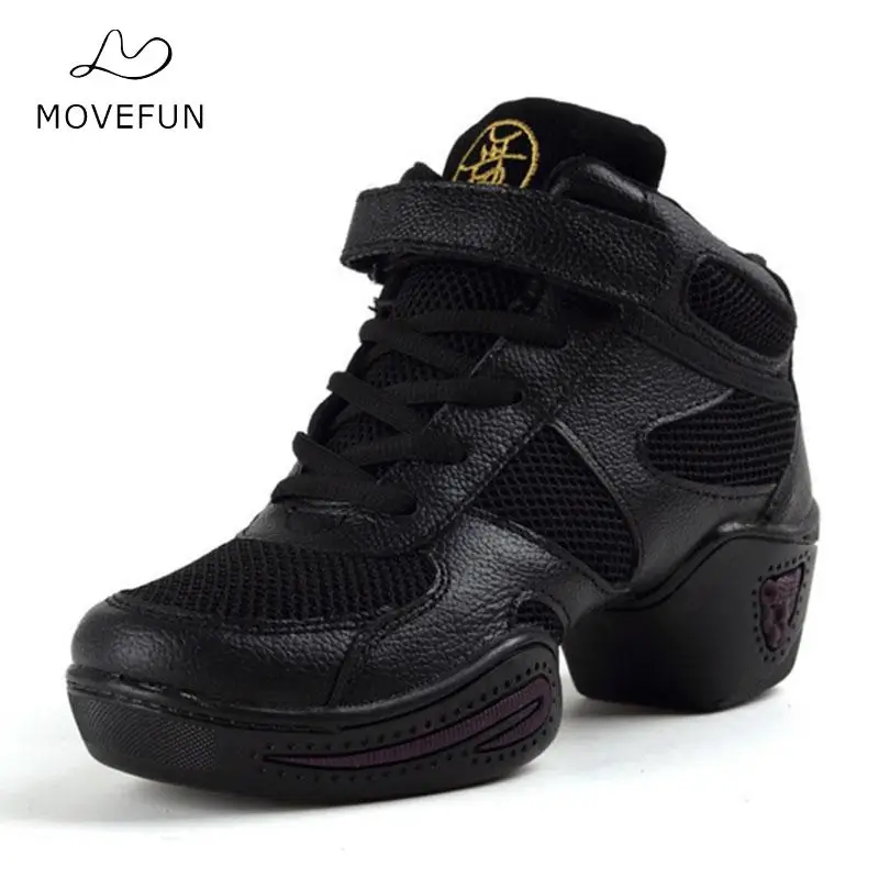 

New Dance Shoes Women Jazz Hip Hop Shoes Sneakers For Woman Plus Size Dance Shoes