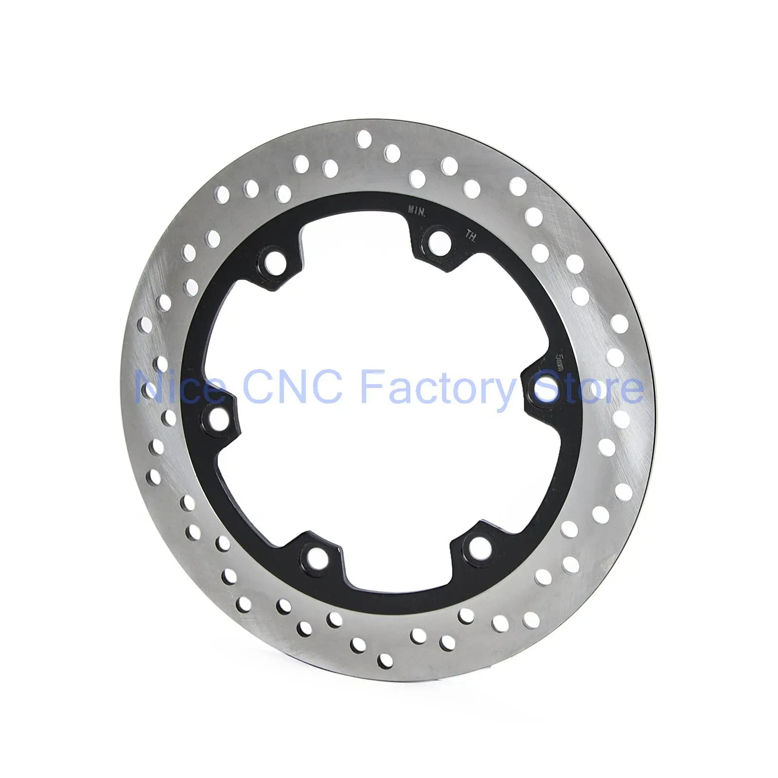 Motorcycle Rear Rotor Brake Disc For Suzuki GSX1300 BKK8/BKK9/BKL0/BKL1 B-King 2008-2012 GSX 1300 Hayabusa 2008-2014 1 pcs motorcycle rear brake rotor disc braking disk for suzuki b king bking 1300 2008 2010 gsx1300r gsx 1300r hayabusa 2008 2011
