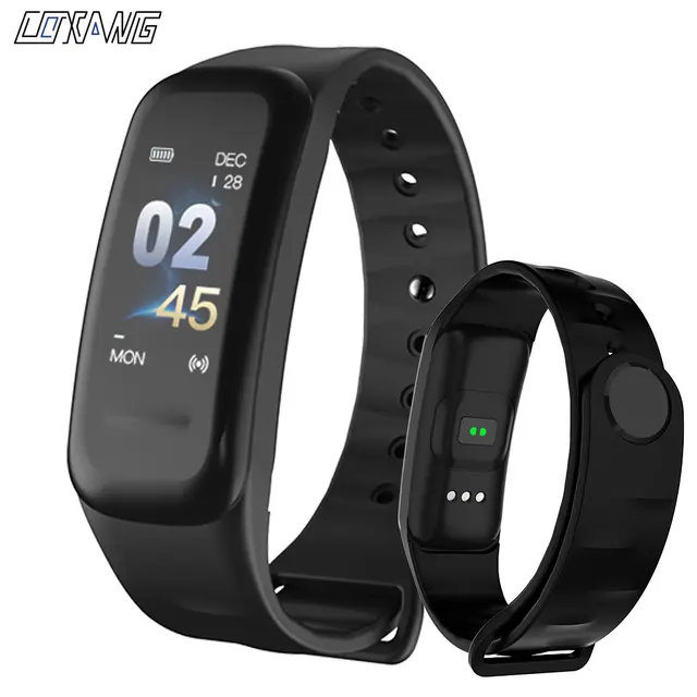 Ang C1s Wearfit Smart Bracelet Watch Blood Pressure Measurement Ang C1s Wearfit Smart Bracelet Watch Blood Pressure Measurement Heart Rate Monitor Cardiaco Fitness Tracker