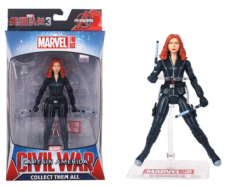 

Original Marvel Avengers Black Widow Boxed PVC Action Figure Model Toy Dolls Collectible Gift New In Stock & Free Shipping