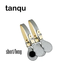Tanqu плоские ручки для Obag O Bag OCHIC с длинной короткой ручкой из искусственной кожи со съемной ручкой