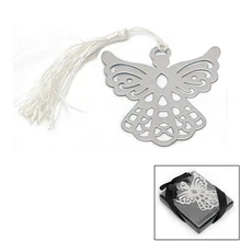 1 шт. мини стильная металлическая Закладка канцелярские товары Серебряный Цвет Подарочная книга марка Стиль