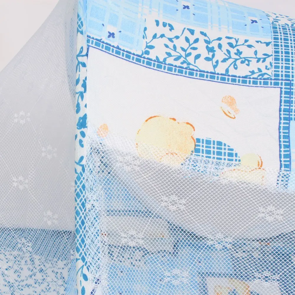 Складной Малыш, дети, младенец ребенок безопасный москитная сетка детская кроватка кровать манеж Игровая палатка синий