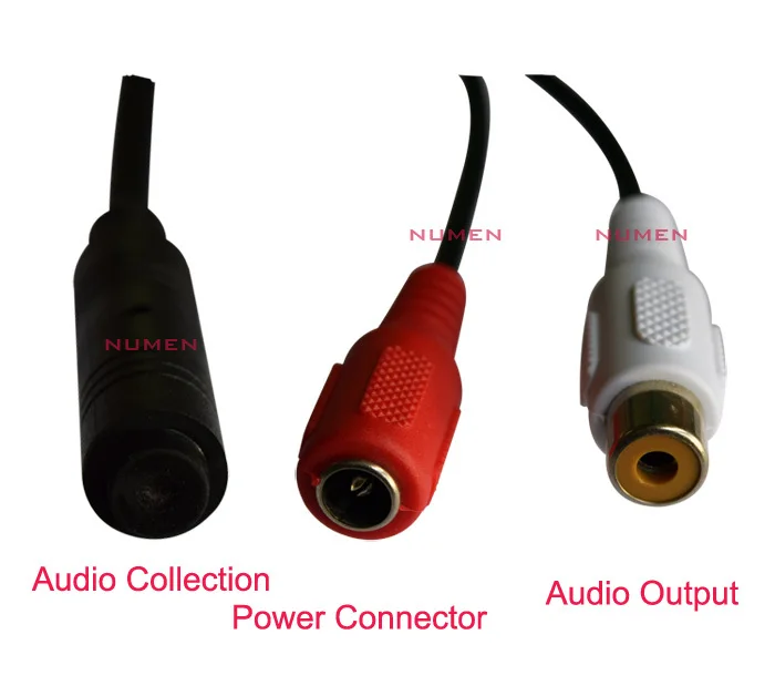 Микрофон аудио CCTV Микрофон Мини микрофон аудио микрофон чистый звук палочки устройство для ip-камеры DVR системы скрытый широкий диапазон