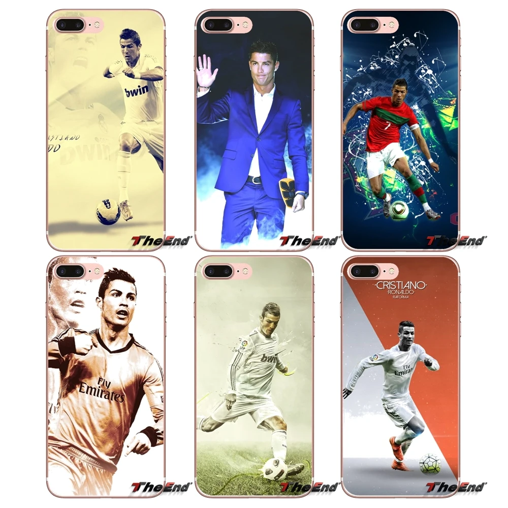 

Cristiano Ronaldo Mobile Phone Shell Cases For Samsung Galaxy S2 S3 S4 S5 MINI S6 S7 edge S8 S9 Plus Note 2 3 4 5 8 Coque Fundas