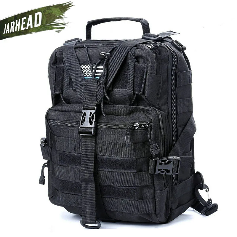 Preise Military Tactical Assault Pack Sling Rucksack Armee Molle Wasserdicht EDC Rucksack Tasche für Outdoor Wandern Camping Jagd 20L