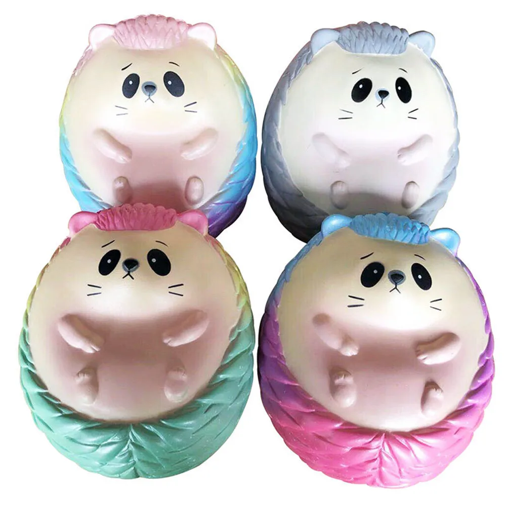 Kawaii Большой Ежик для сжигания медленно поднимающаяся игрушка 20 см мягкие