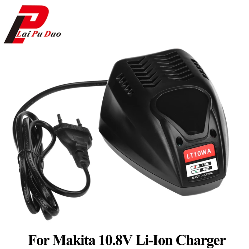 

Replacement Battery charger For Makita 10.8V 12V BL1013 BL1014 DF330D Li-ion Battery Electric drill