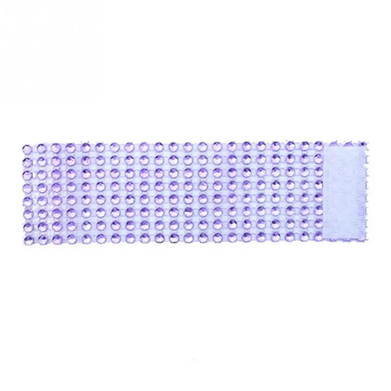 Purple 50*4 см декоративные зажимы для штор на ремешке с кристаллами для окон горячая распродажа - Цвет: Purple