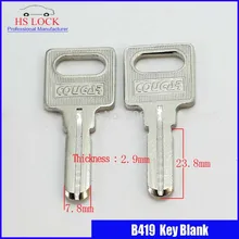 B419 дом дверь заготовки ключей Слесарь Поставки пустые ключи