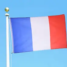 90x150 см Национальный Флаг Франции Крытый Открытый Страна Флаг из полиэстера баннер национальные вымпелы Французский флаг для украшения