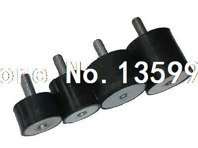 

(10) Female Thread M4 Male M4*10 Rubber damper Rubber Mount Size 10mm*8mm