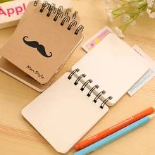 1 шт. BZNVN новые южнокорейские канцелярские принадлежности джентльмен г-н Мао переверните рулон этого буклета крафт-бумаги оптом