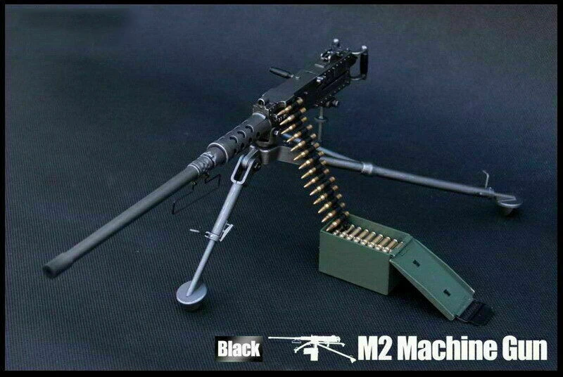 Modelo de Brinquedo para 12 Soldado Figura Cena Acessórios m2 Browning Máquina Arma Modelo Zy8031 Preto Deserto Cores Action Ação 1 - 6 17 Cheap Figuras de ação