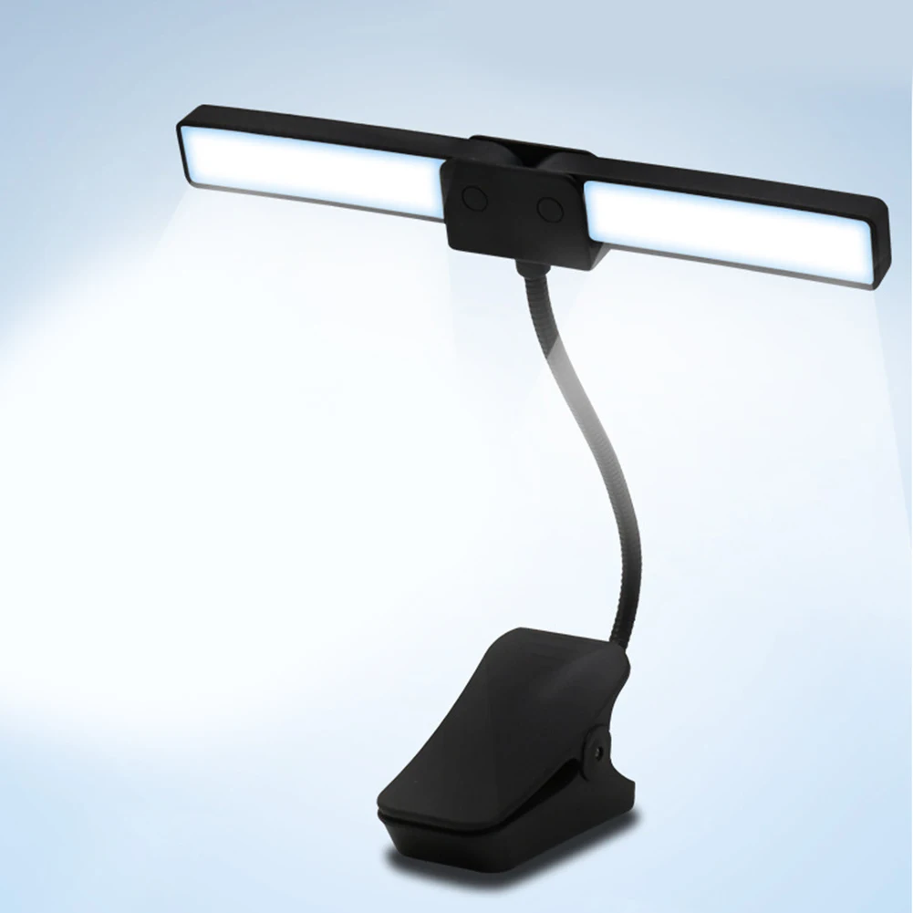 

Eye Care LED Bulb Orchestra Foldable Arm Simple Home Study USB Rechargeable Energy Saving Book Lamp Night Music Stand