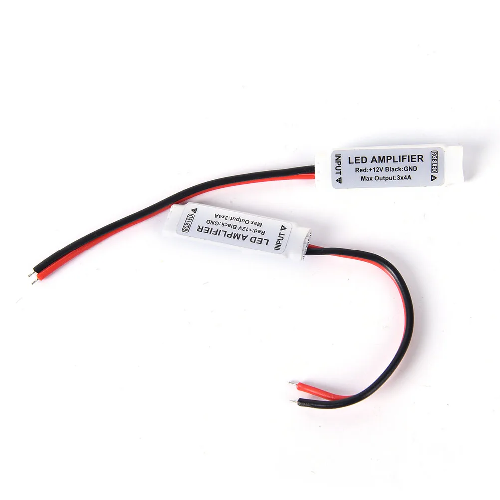 2 шт. для детей от 8 до 16V 3 * 4A 144W Светодиодная лента аксессуар Мини RGB Led усилитель 5050