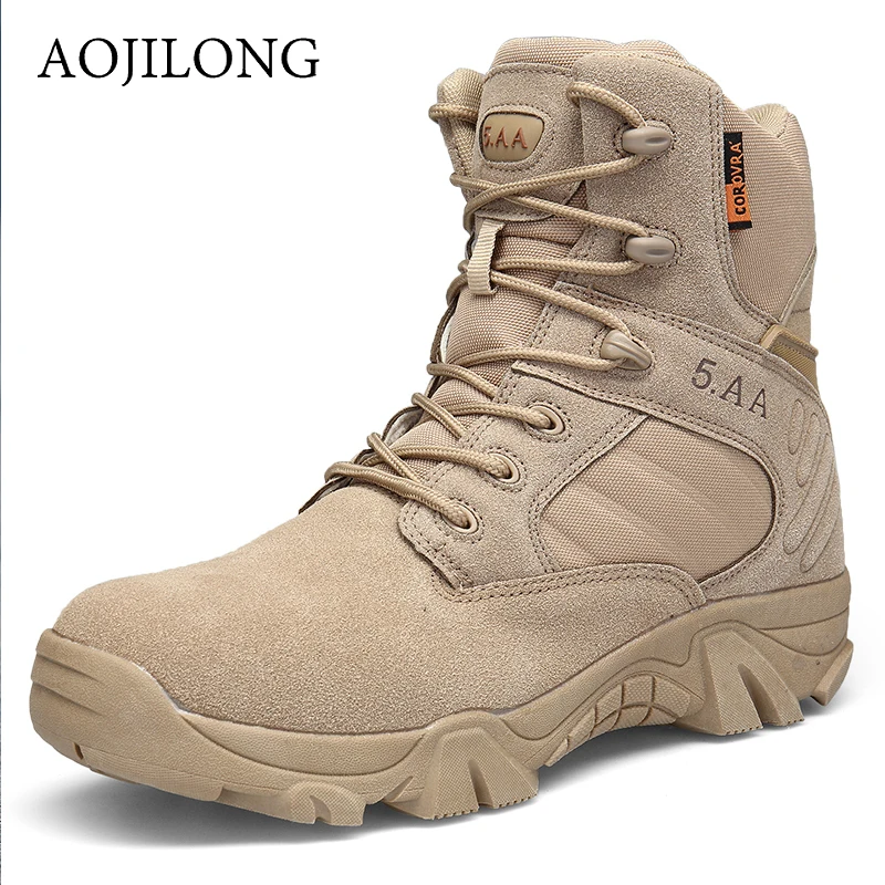 

Men Military Boots Special Force Tactical Desert Combat Ankle Boats Army Work Shoes Snow Boots Botas Militares Sapatos Masculino
