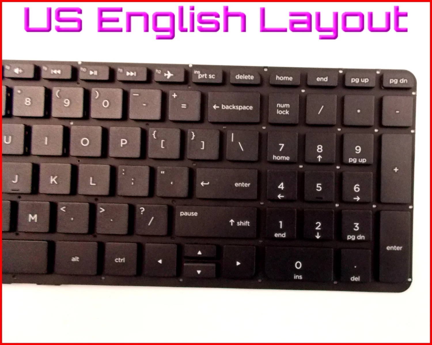 Новая английская клавиатура версия для hp павильон 15-p043cl 15-p043nr 15-p044nr 15-p283nr 17_f111nr 17-f029wm 17-f100nr ноутбук