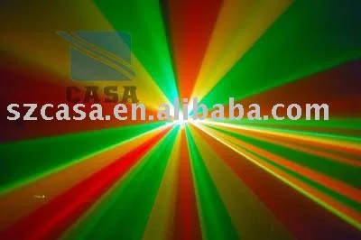

140mW Green+Red Mixde Yellow Laser Light DMX DISCO CLUB DJ Party Light(CTL-RGY)