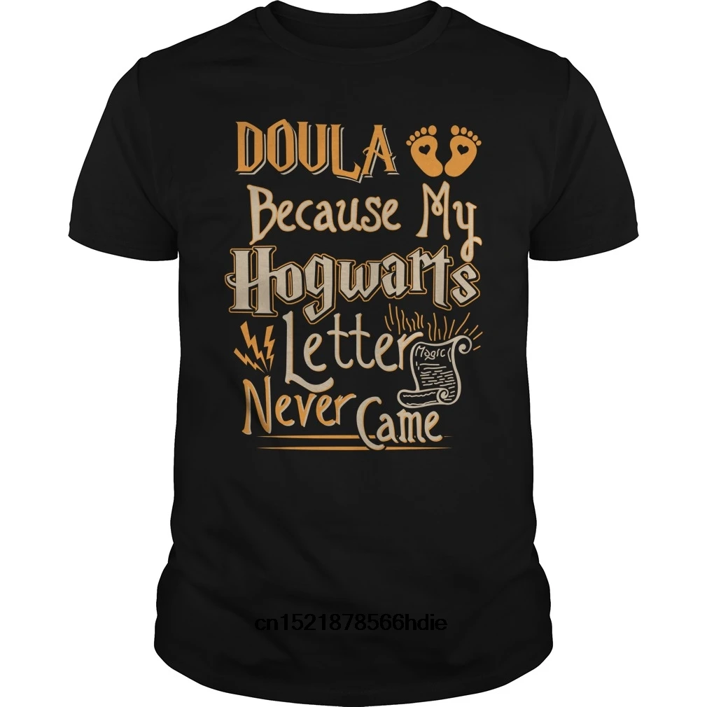 

Funny Men t shirt Women novelty tshirt DOULA LETTER NEVER CAME cool T-Shirt