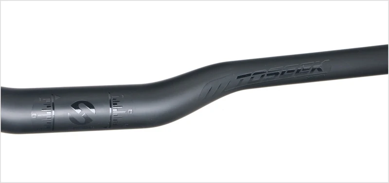 Toseek UD глянцевое углеродное волокно+ алюминиевый сплав mtb горный велосипед подъем/плоский руль+ ствол+ подседельный штырь запчасти для велосипеда