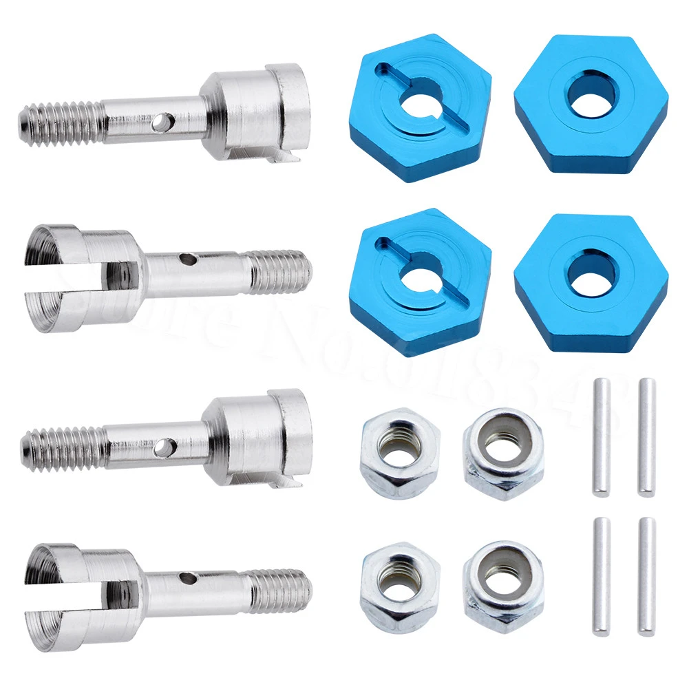 Gaetooely Set di Conversione Ruote Assale e Mozzo di Immersione Esagonale da 12 Mm Giro 1/10 su Strada per WLtoys 1/18 A959 A969 A979 A959B A969-B Parti di Aggiornamento Auto RC Gaetooely Set di Conversione Ruote Assale e Mozzo di Immersione Esagonale da 12 Mm Giro 1/10 su Strada per WLtoys 1/18 A959 A969 A979 A959B A969-B Parti di Aggiornamento Auto RC