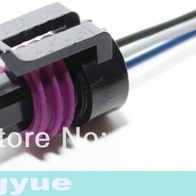 Longyue 2 шт. 1998 LS1 3-жильный температура охлаждающей жидкости разъем проводки косичка 15 см провода