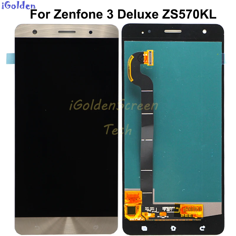 

For asus ZS570KL LCD Screen for Zenfone 3 Deluxe Z016S Z016D ZS570KL LCD Display and Touch Screen Digitizer Assembly