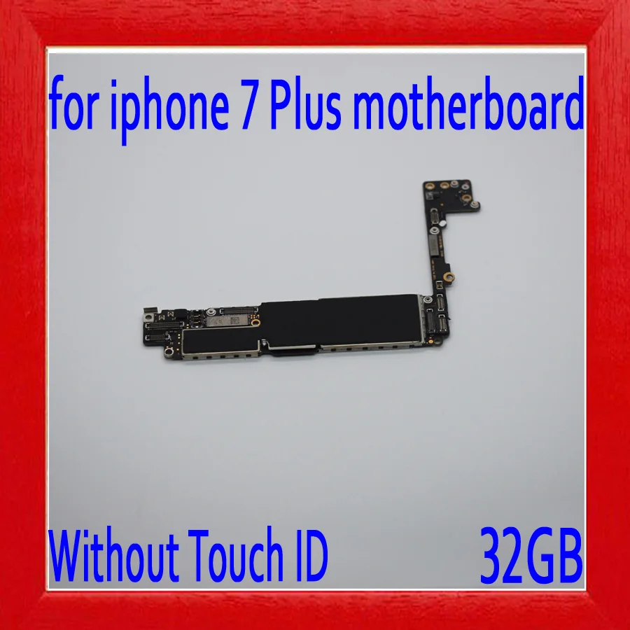 

with Full unlocked for iphone 7 Plus Motherboard,32gb Original for iphone 7P Logic board without Touch ID,100% Good Working