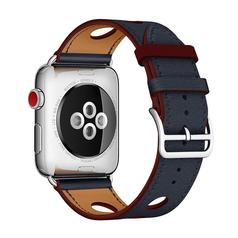 Ремешок из натуральной кожи для Apple Watch 1 2 3 42 мм|Ремешки часов| |