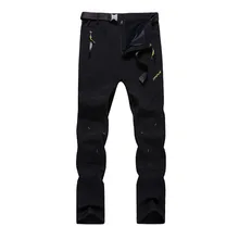 DIRENJIE новые мужские зимние походные брюки для улицы внутри флисовые термоштаны водонепроницаемые ветрозащитные брюки для кемпинга трекинга