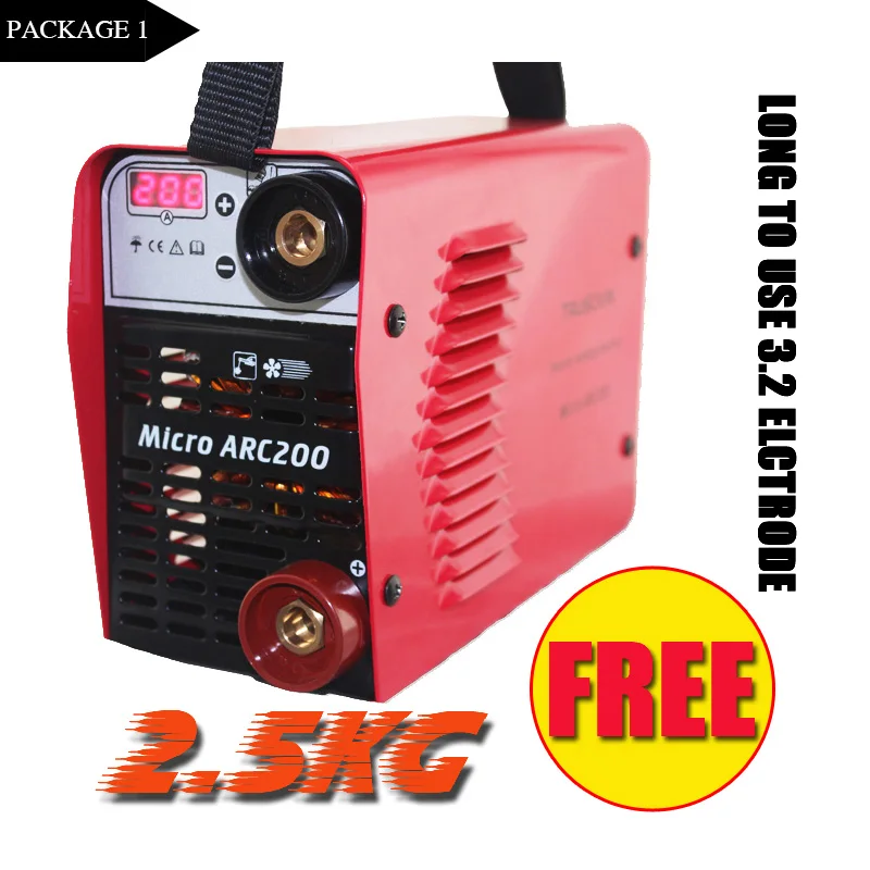 Сварочный аппарат 220 В новый портативный DIY Мини IGBT инвертор DC Micro MMA сварочное