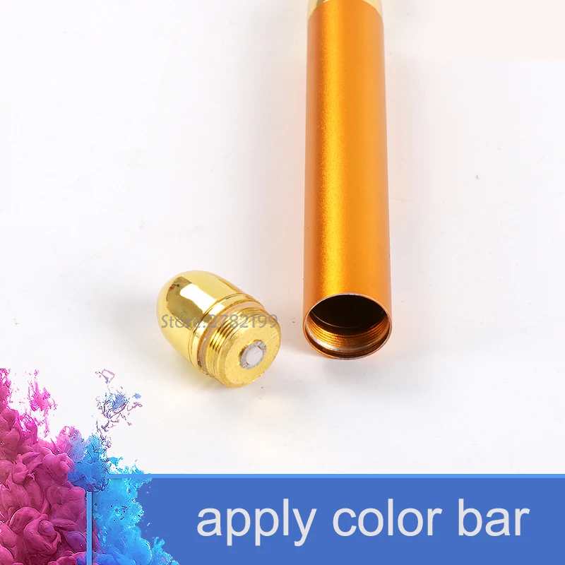 Sopracciglio del tatuaggio Applycolorbar24K oro colore nebbia misuratore di vibrazioni oro ioni di oro puro
