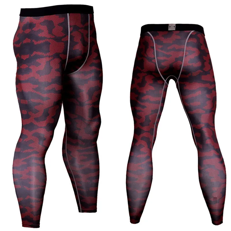 

Men Compression Leggings Gym Fitness Camouflage Pants Man Run Jogging Elasticity Tight Trousers Male Quick Dry Tights Sweatpants