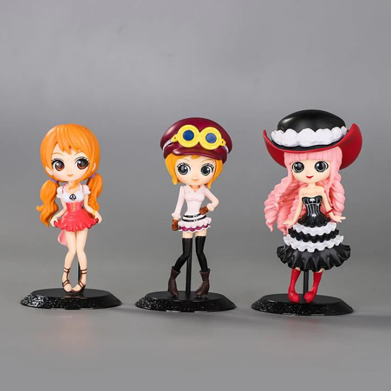 

15cm One Piece figures Nami Keer La Perona action figure nendoroid Princess Doll pvc figures model toys