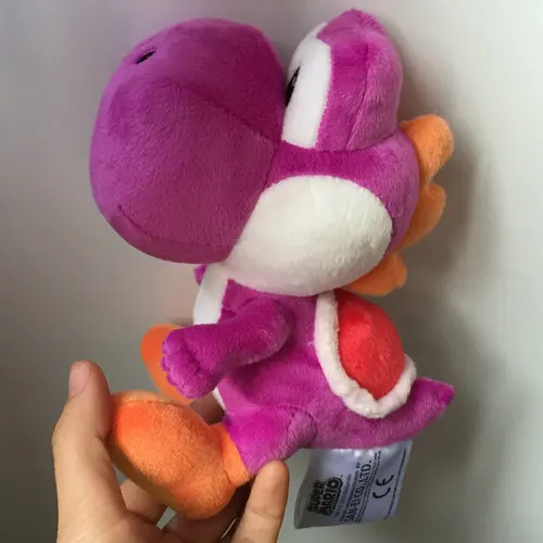 

IN HAND NEW Original Cartoon Games Super Mario Bros. Party 8 Series Plush Yoshi Purple 6.5" 16cm Stuffed animal