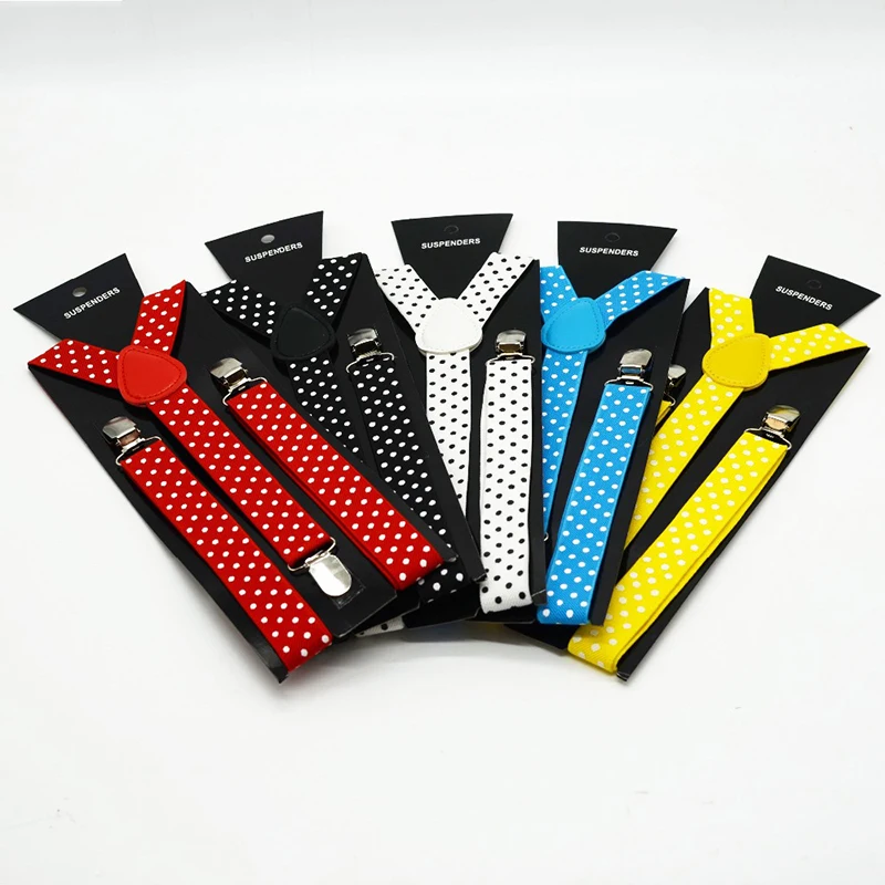 Adult-customized-dot-suspender-with-3metal-clipsjgj