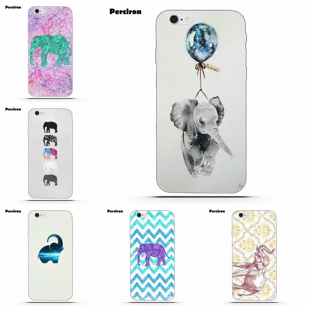 

Retro Paint Flying Elephants TPU Print Case For Xiaomi Redmi Note 2 3 3S 4 4A 4X 5 5A 6 6A Pro Plus