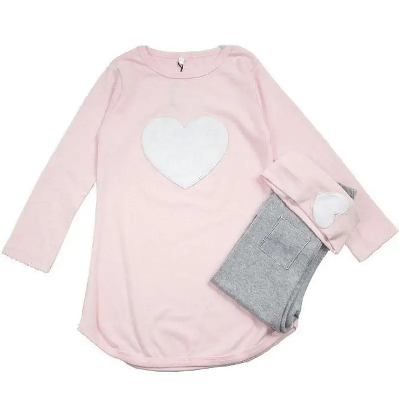 3pcs-1pc-Hair-Band-1pc-Shirts-1pc-Pants-Children-s-Clothing-Set-Girls-Clothes-Suits-Pink
