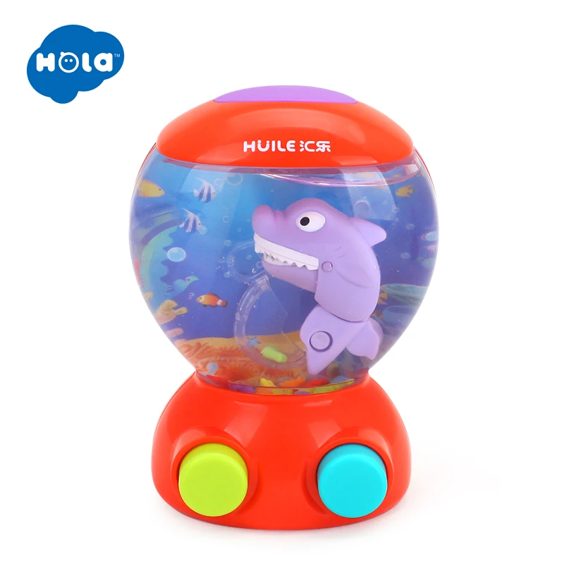 HOLA 3110 Детские Игрушки для ванны водные игрушки Акула рыба Охотничья игрушка