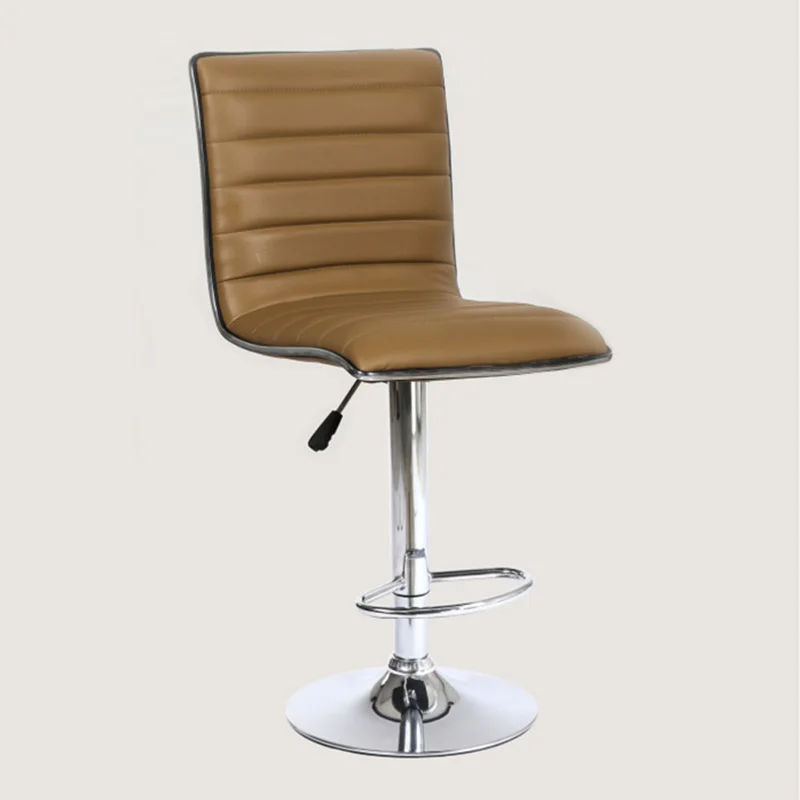 Lounge Bar Single Swivel Chair Can Lift High Rotatable Metal Frame Multi-color Optional with The Back of A Chair Multifunctional Lounge Bar Single Swivel Chair Can Lift High Rotatable Metal Frame Multi-color Optional with The Back of A Chair Multifunctional
